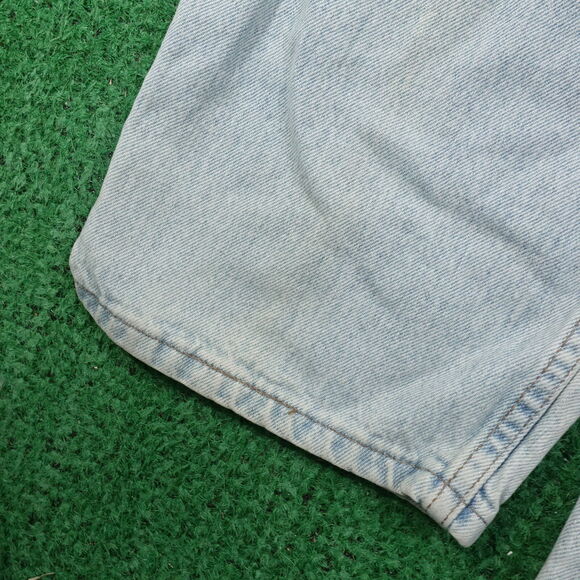 VINTAGE LEVI'S SILVERTAB LOOSE LIGHT WASH DENIM BLUE JEANS 38X30 (37X29) **READ - Picture 8 of 16